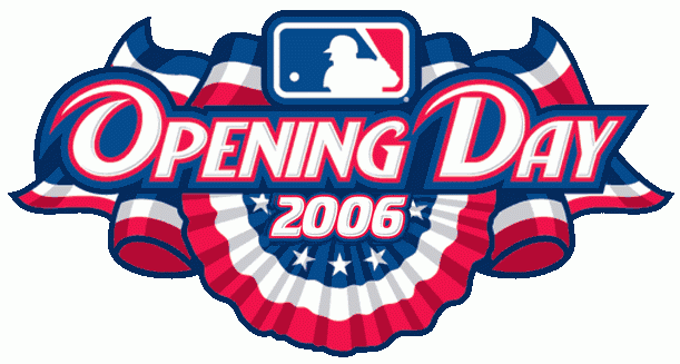 MLB Opening Day 2006 Primary Logo DIY iron on transfer (heat transfer)